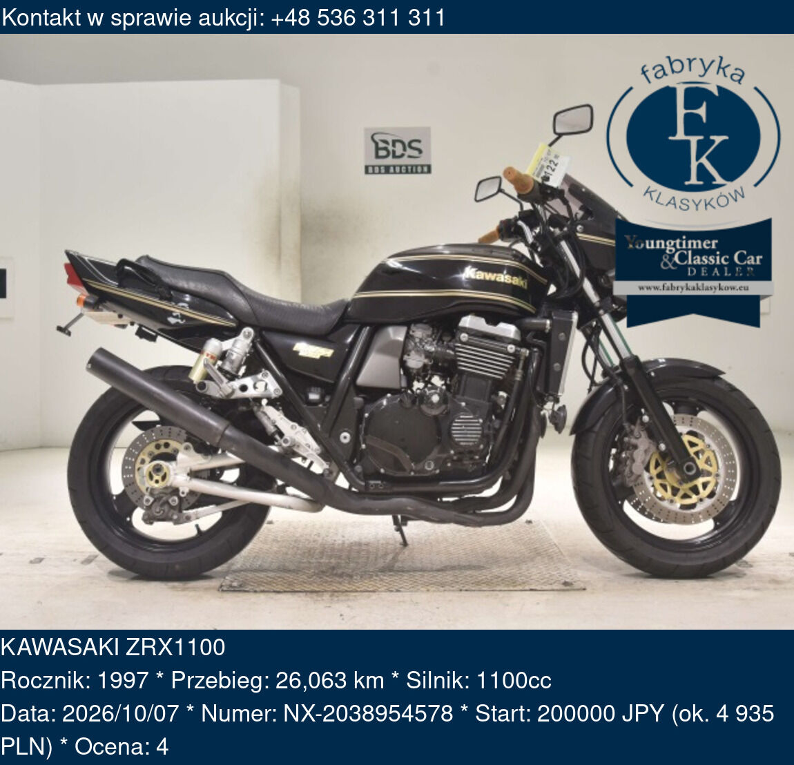 KAWASAKI ZRX1100 1997 - zdjęcie 2