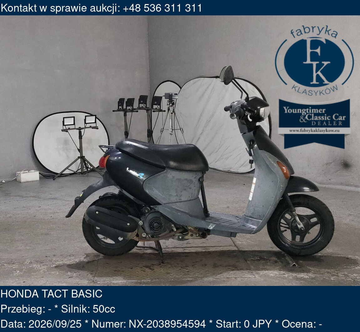 HONDA TACT BASIC  - zdjęcie 2