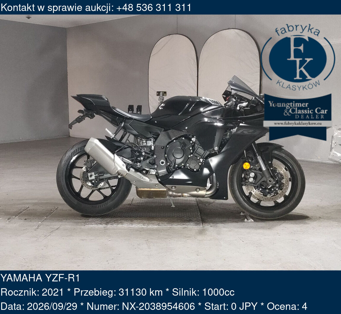 YAMAHA YZF-R1 2021 - zdjęcie 2