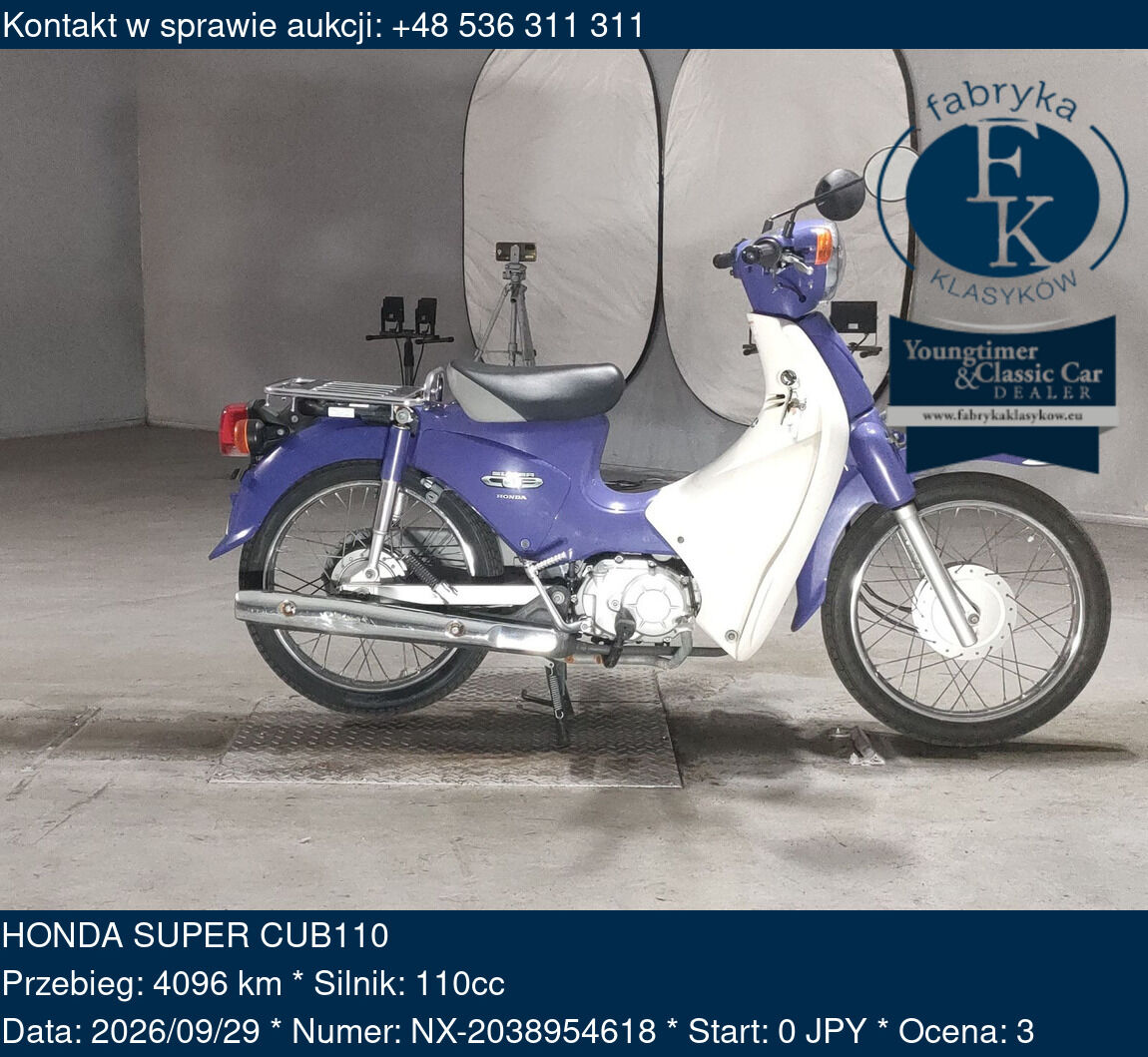 HONDA SUPER CUB110  - zdjęcie 2