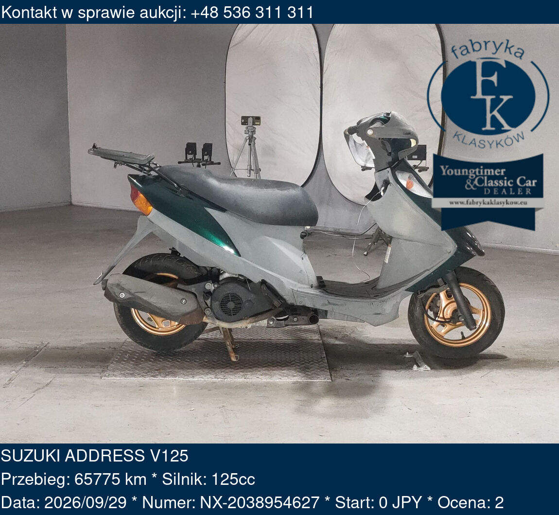 SUZUKI ADDRESS V125  - zdjęcie 2