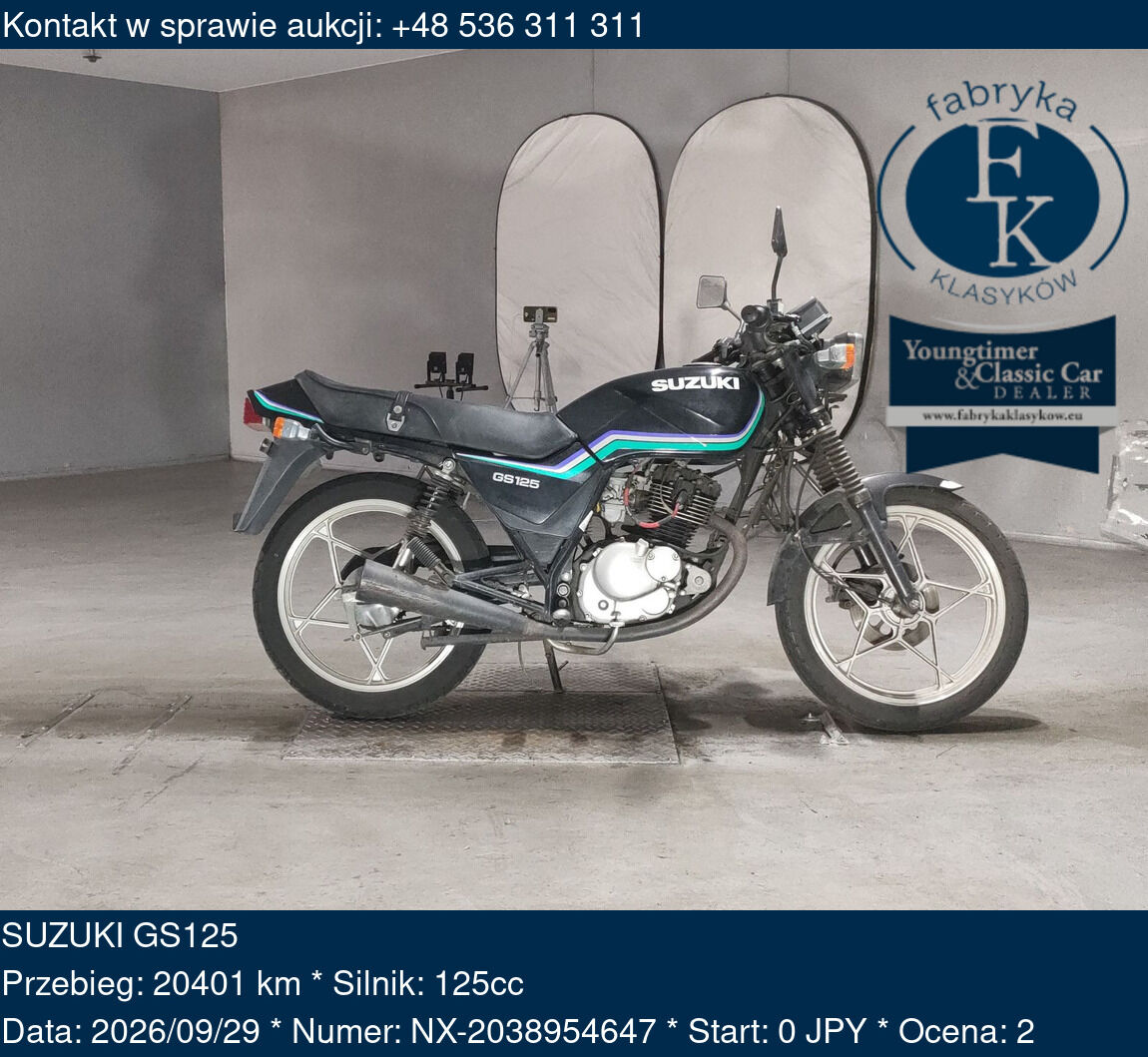 SUZUKI GS125  - zdjęcie 2
