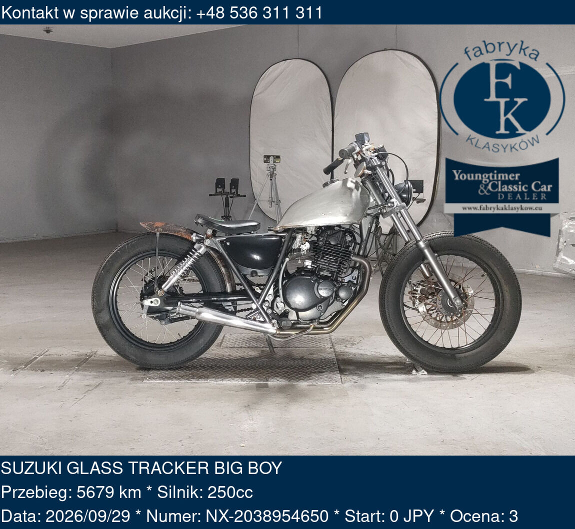 SUZUKI GLASS TRACKER BIG BOY  - zdjęcie 2