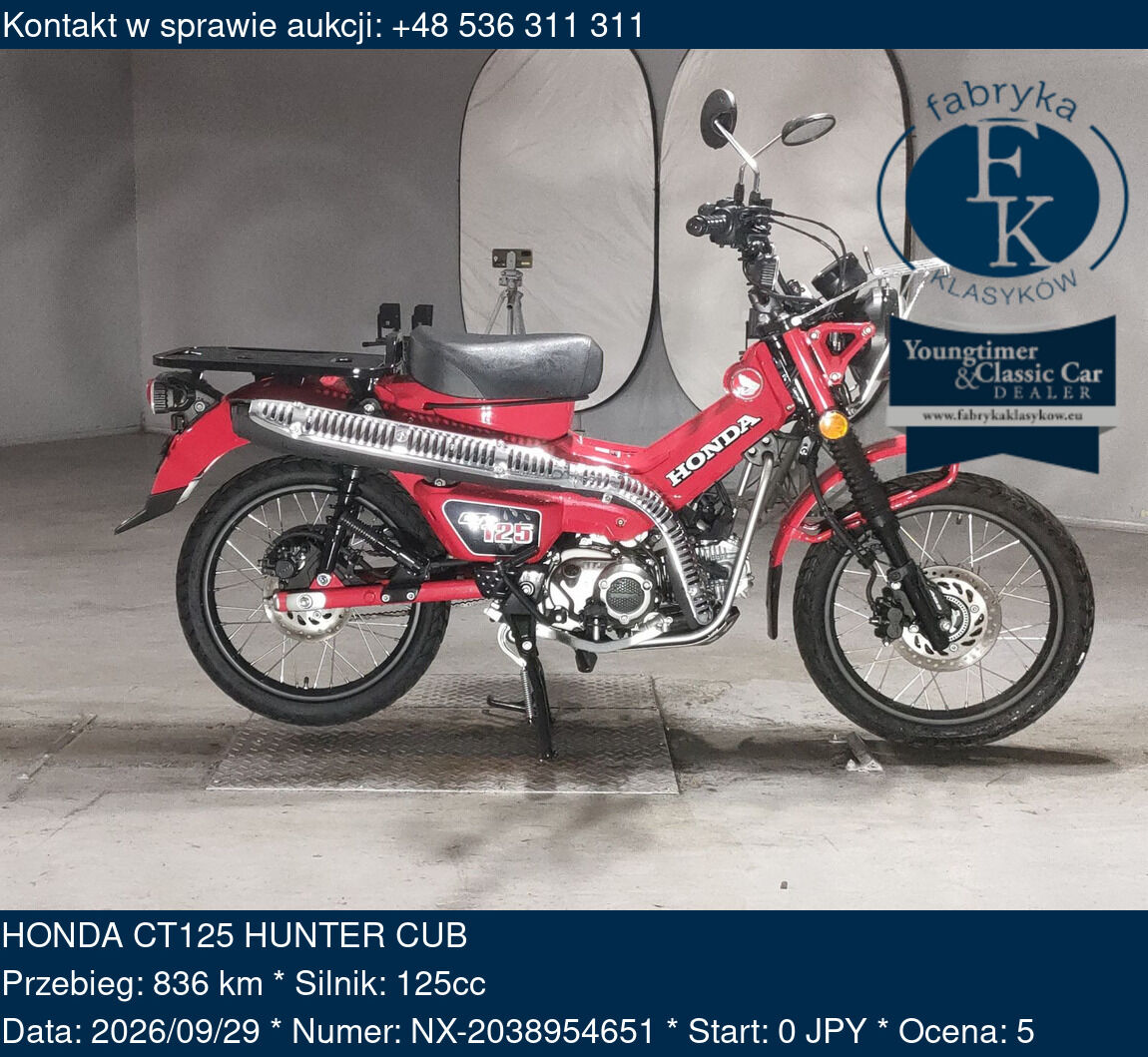 HONDA CT125 HUNTER CUB  - zdjęcie 2