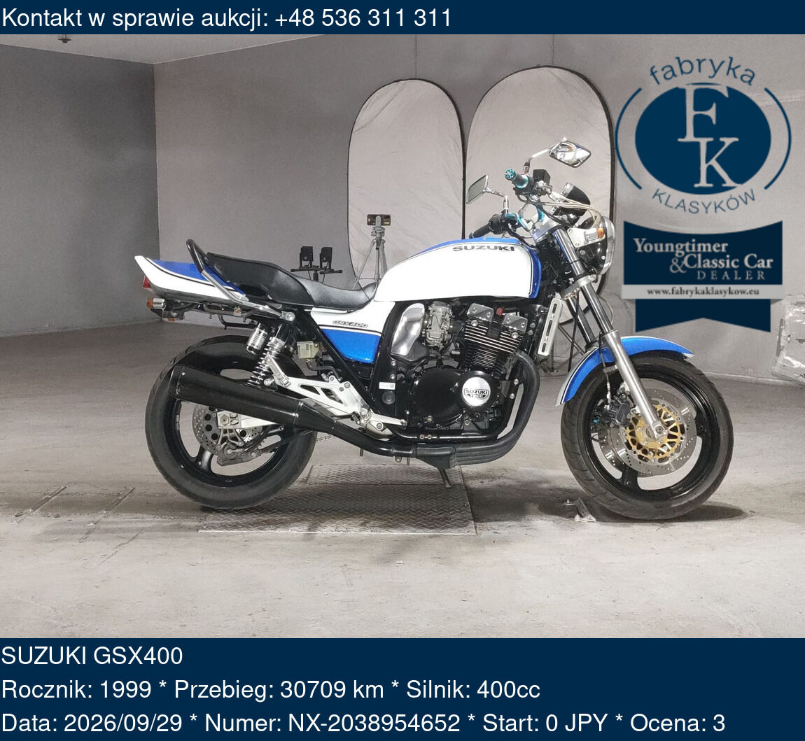 SUZUKI GSX400 1999 - zdjęcie 2