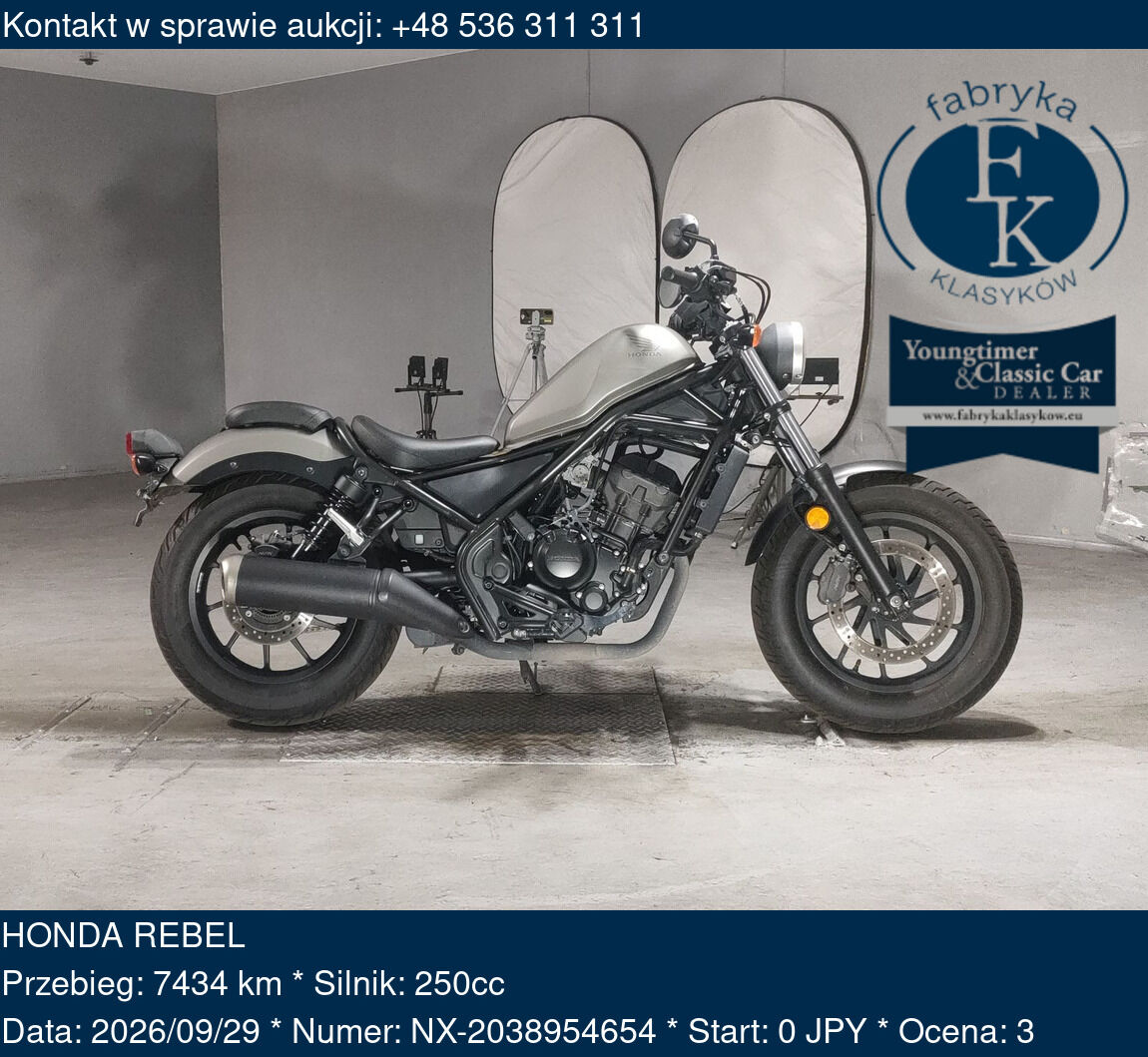 HONDA REBEL  - zdjęcie 2