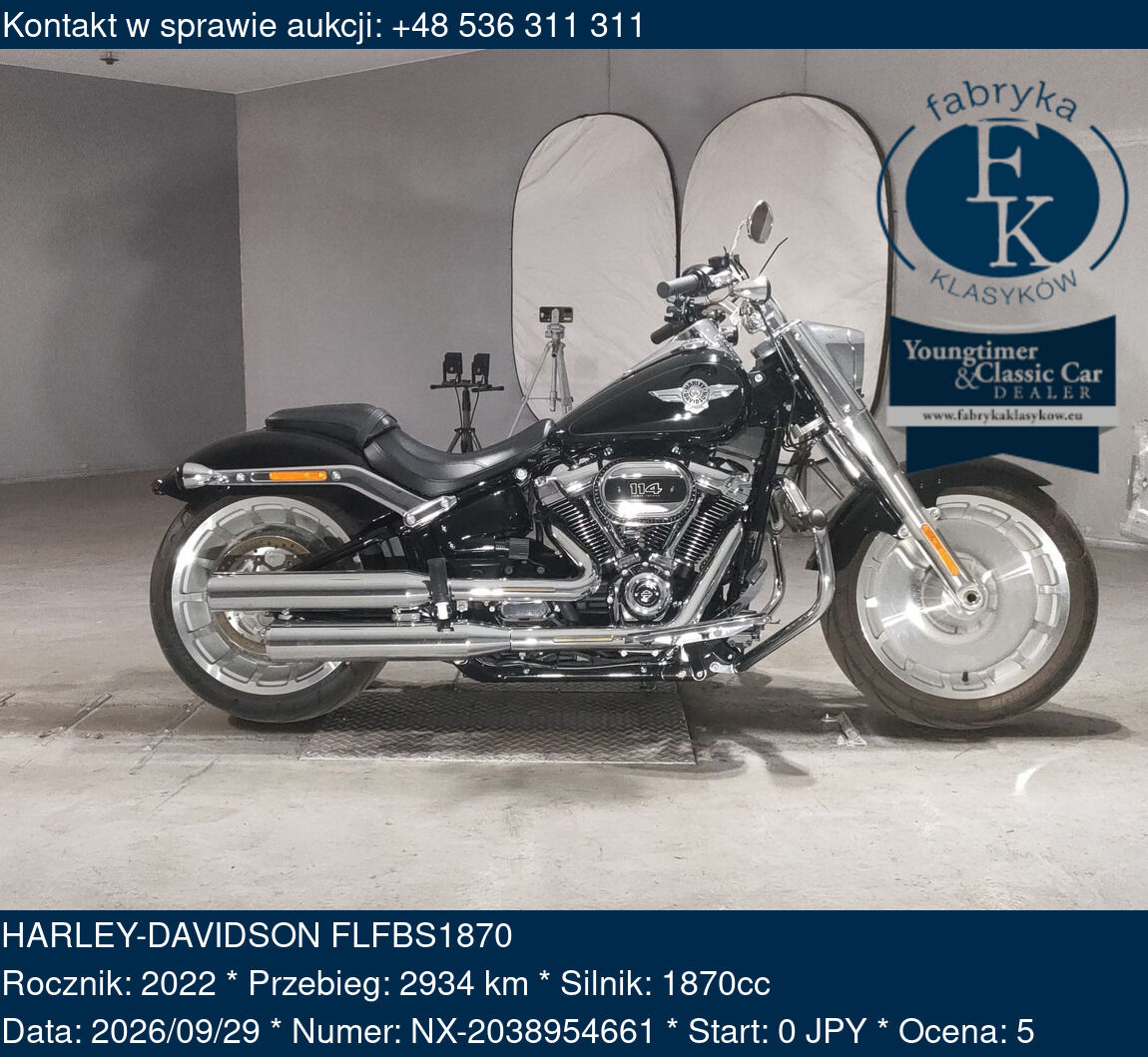 HARLEY-DAVIDSON FLFBS1870 2022 - zdjęcie 2