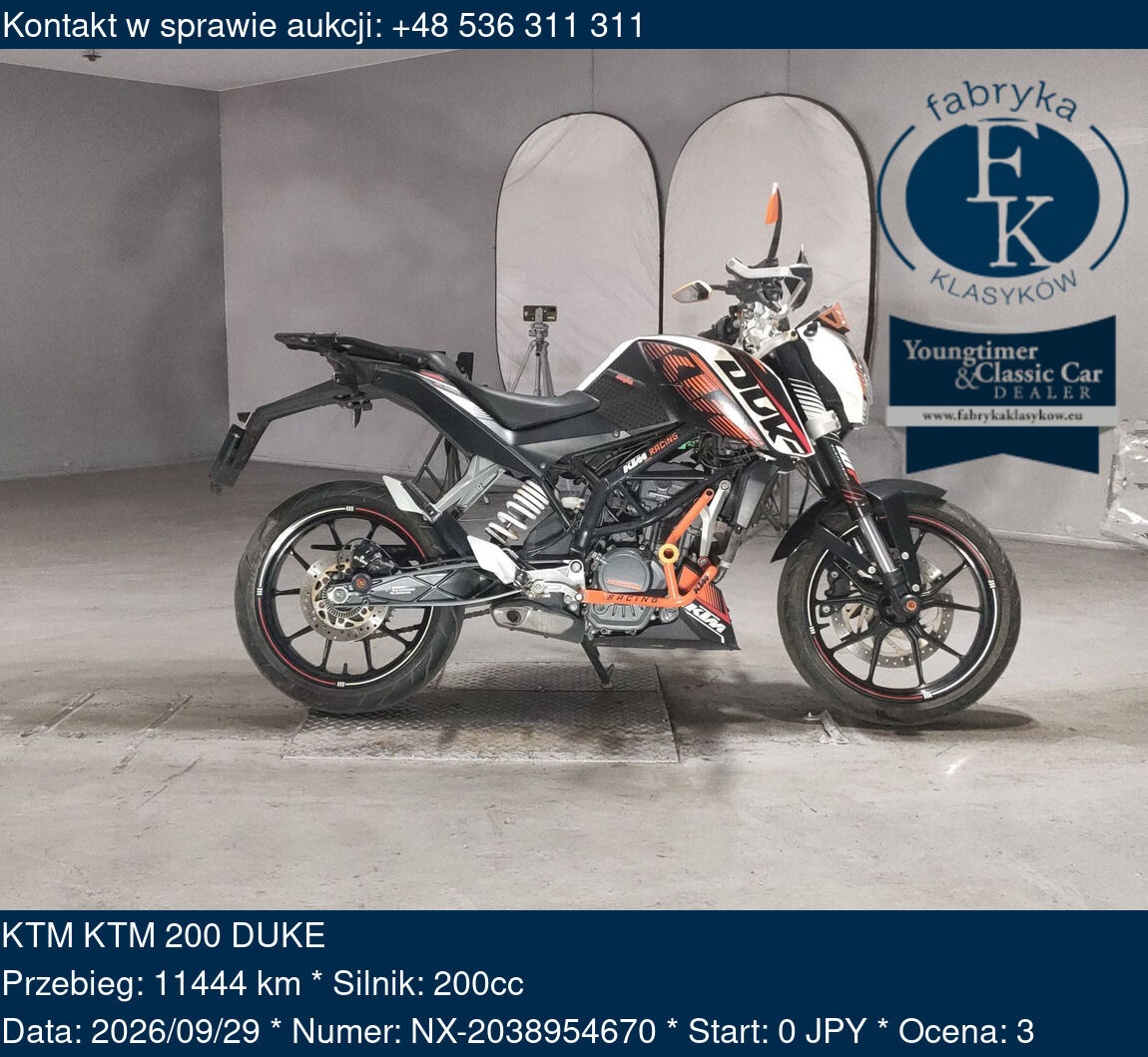 KTM KTM 200 DUKE  - zdjęcie 2