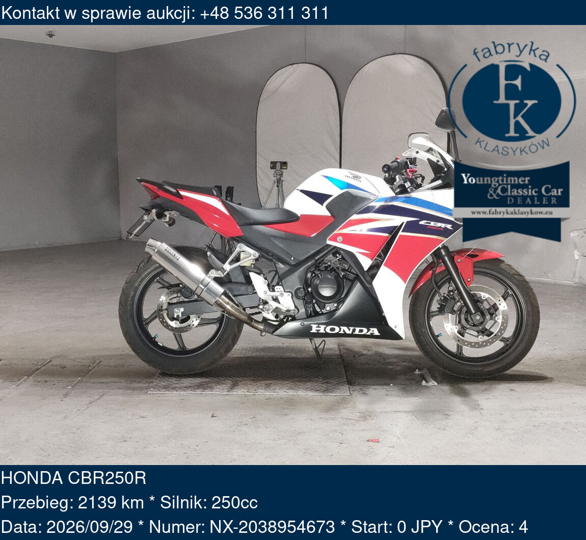 HONDA CBR250R  - zdjęcie 2