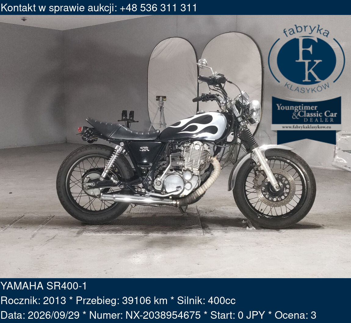 YAMAHA SR400-1 2013 - zdjęcie 2
