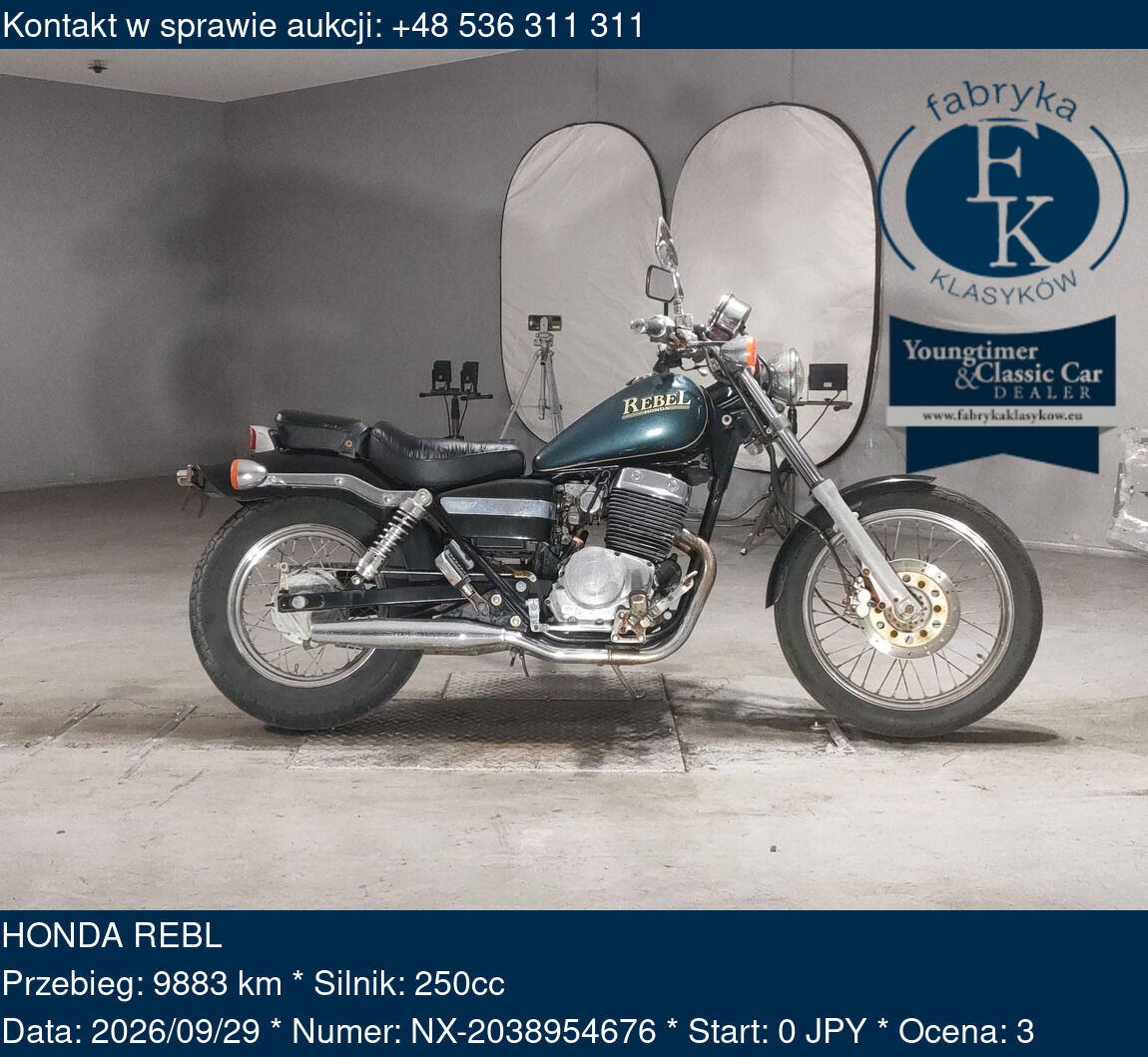 HONDA REBL - zdjęcie 2