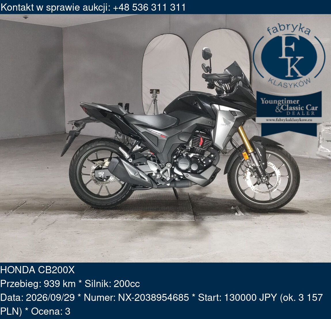 HONDA CB200X  - zdjęcie 2