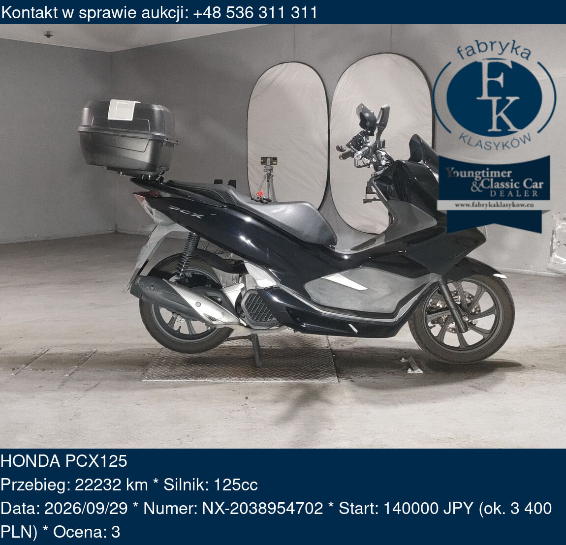 HONDA PCX125  - zdjęcie 2
