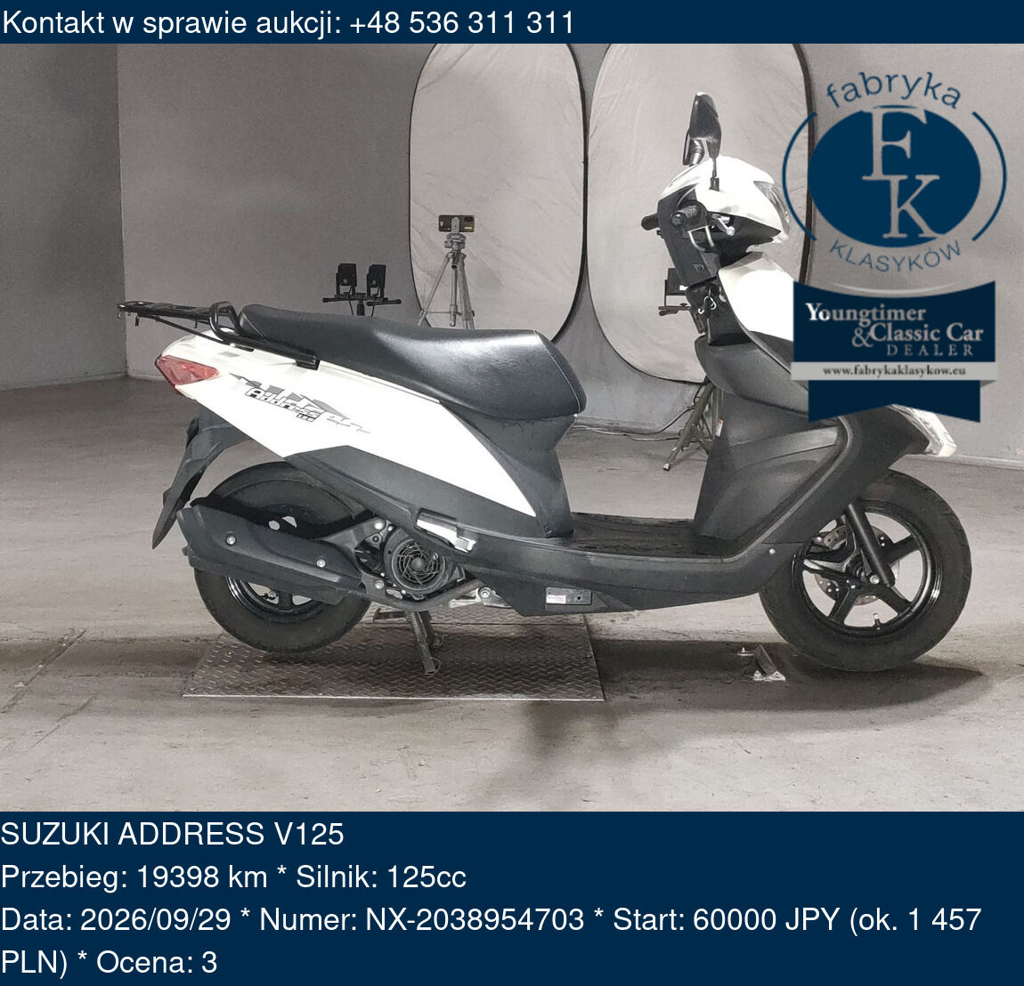 SUZUKI ADDRESS V125  - zdjęcie 2