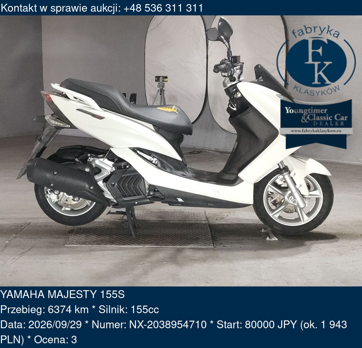 YAMAHA MAJESTY 155S  - zdjęcie 2