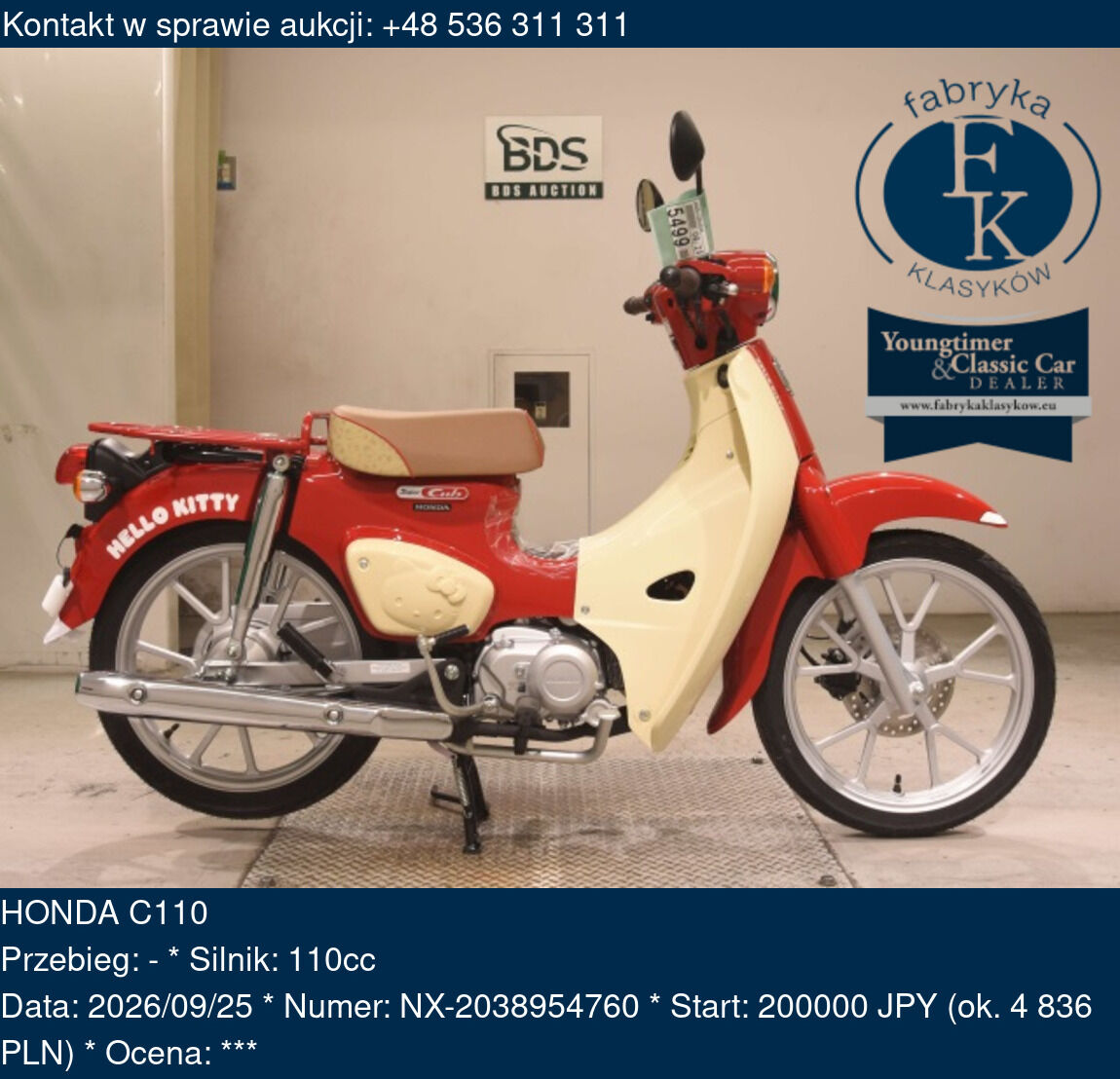 HONDA C110 - zdjęcie 2