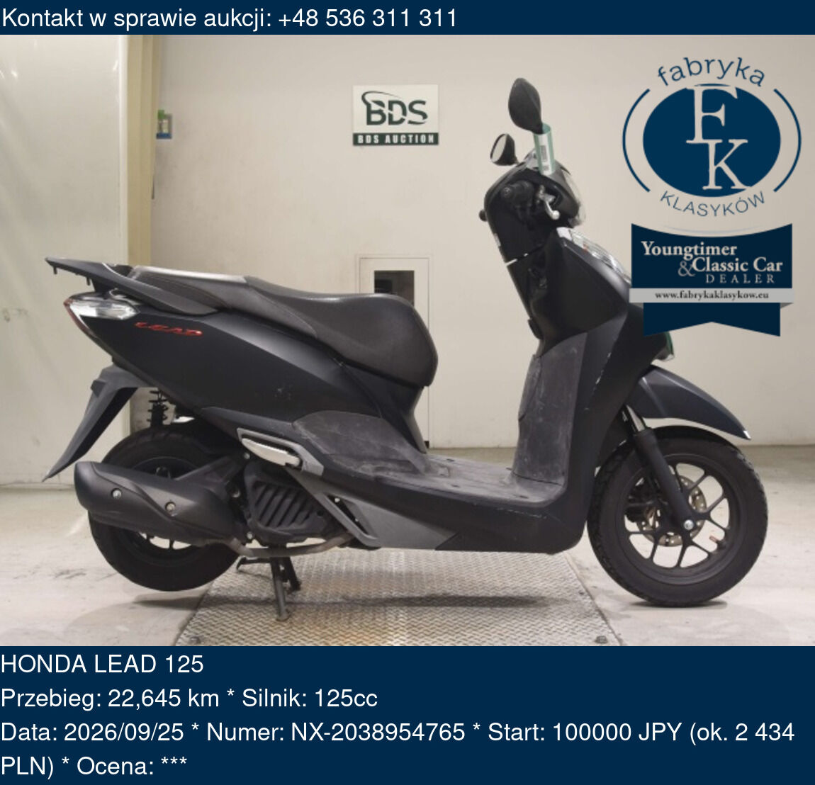HONDA LEAD 125  - zdjęcie 2