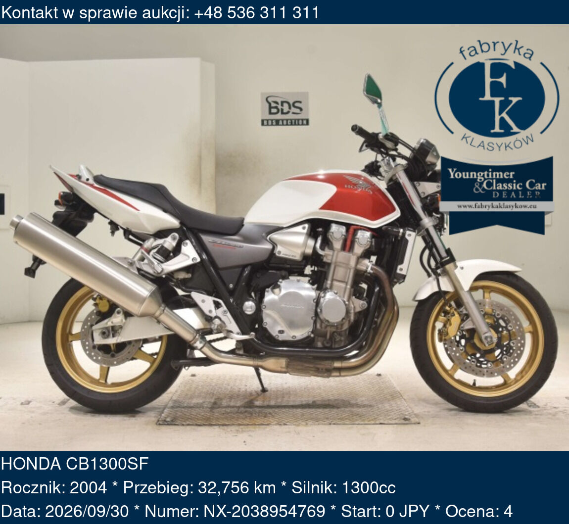 HONDA CB1300SF 2004 - zdjęcie 2