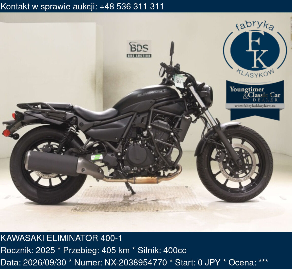 KAWASAKI ELIMINATOR 400-1 2025 - zdjęcie 2