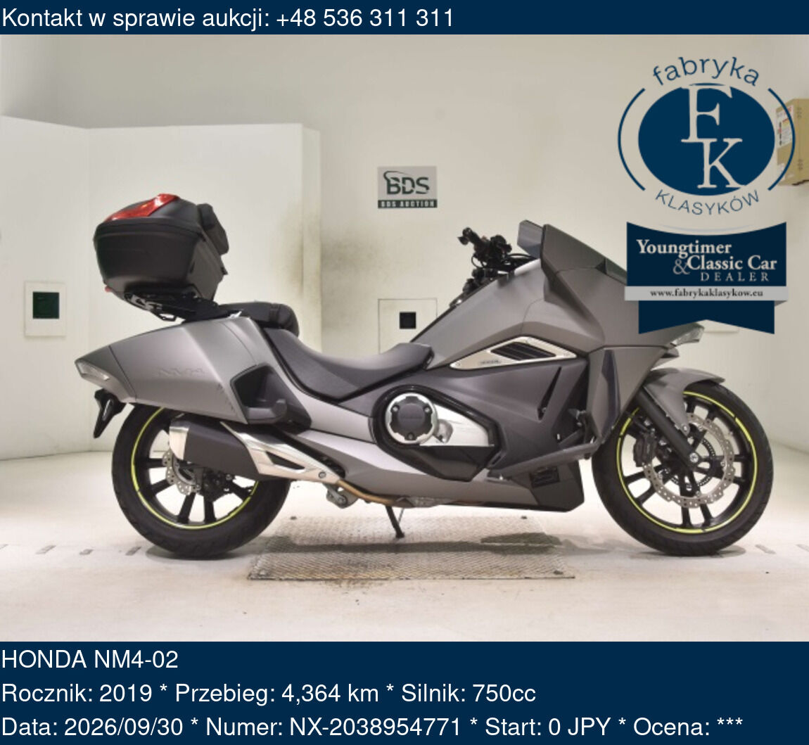 HONDA NM4-02 2019 - zdjęcie 2