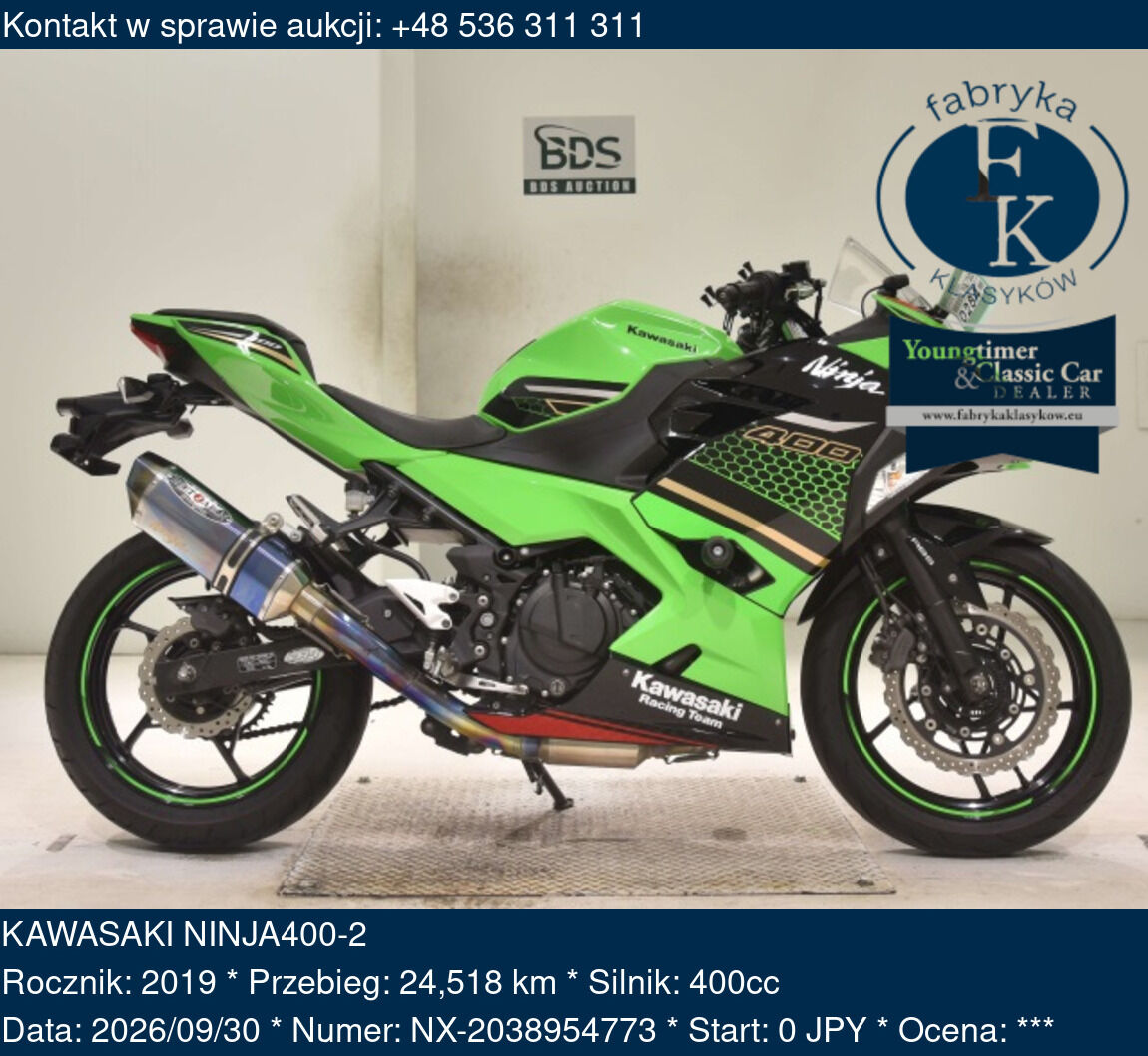KAWASAKI NINJA400-2 2019 - zdjęcie 2
