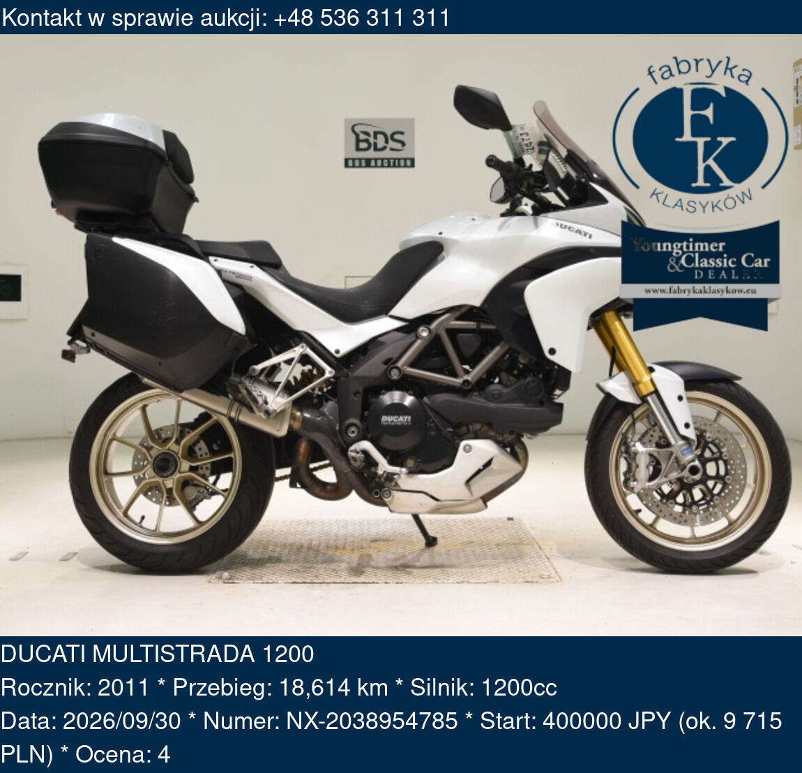 DUCATI MULTISTRADA 1200 2011 - zdjęcie 2