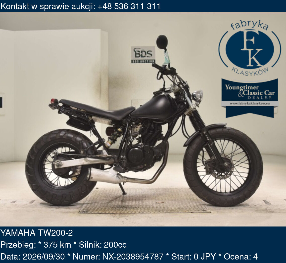 YAMAHA TW200-2 - zdjęcie 2