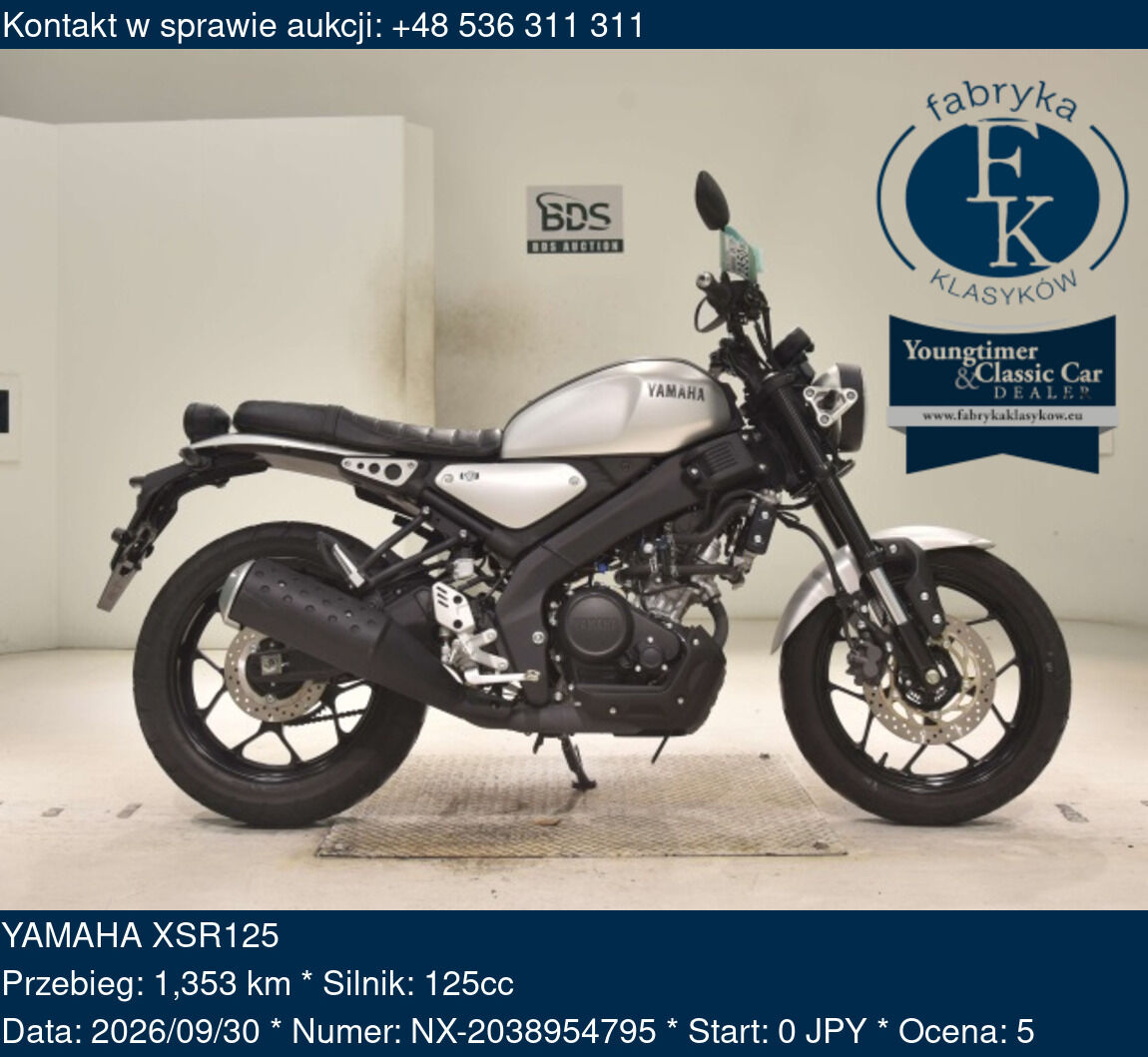 YAMAHA XSR125  - zdjęcie 2