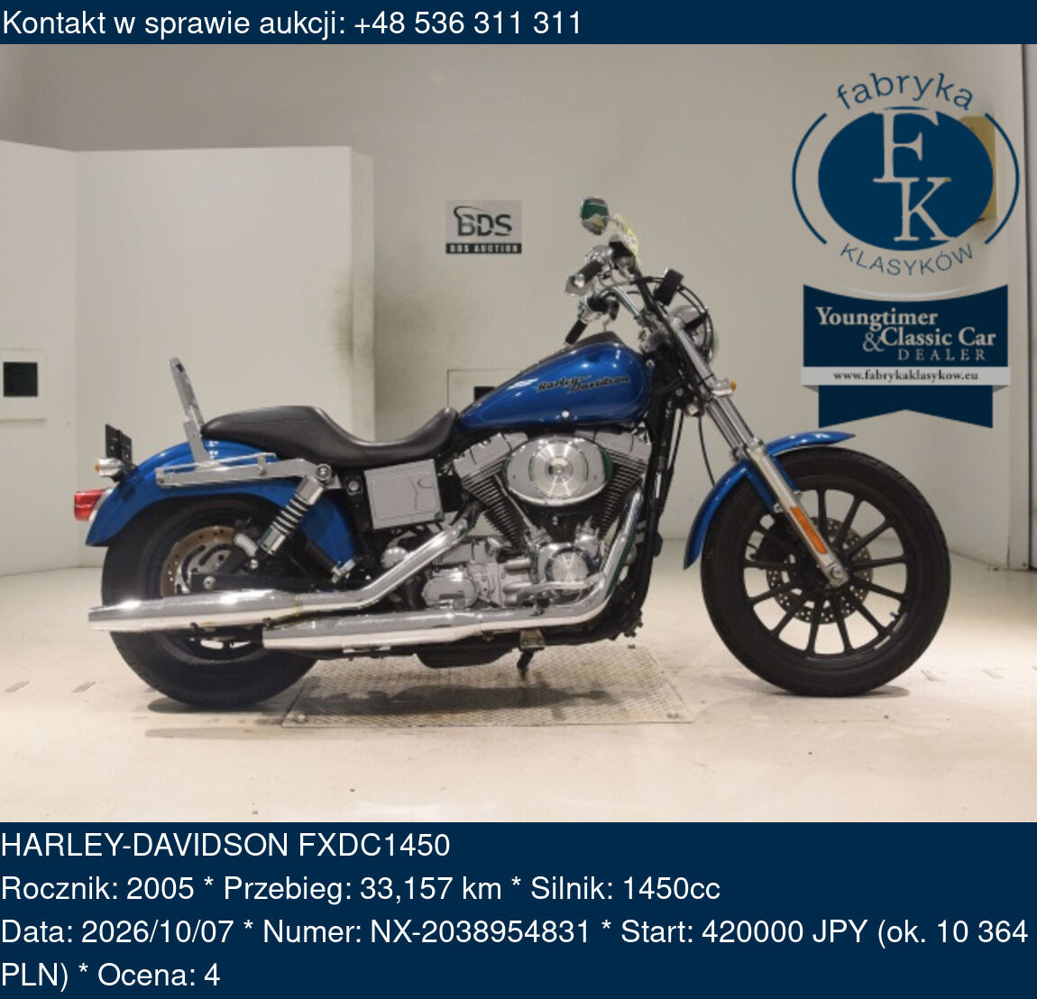 HARLEY-DAVIDSON FXDC1450 2005 - zdjęcie 2