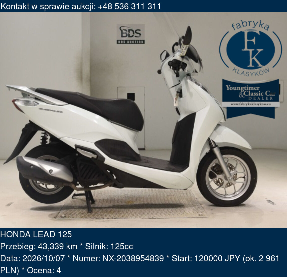 HONDA LEAD 125  - zdjęcie 2