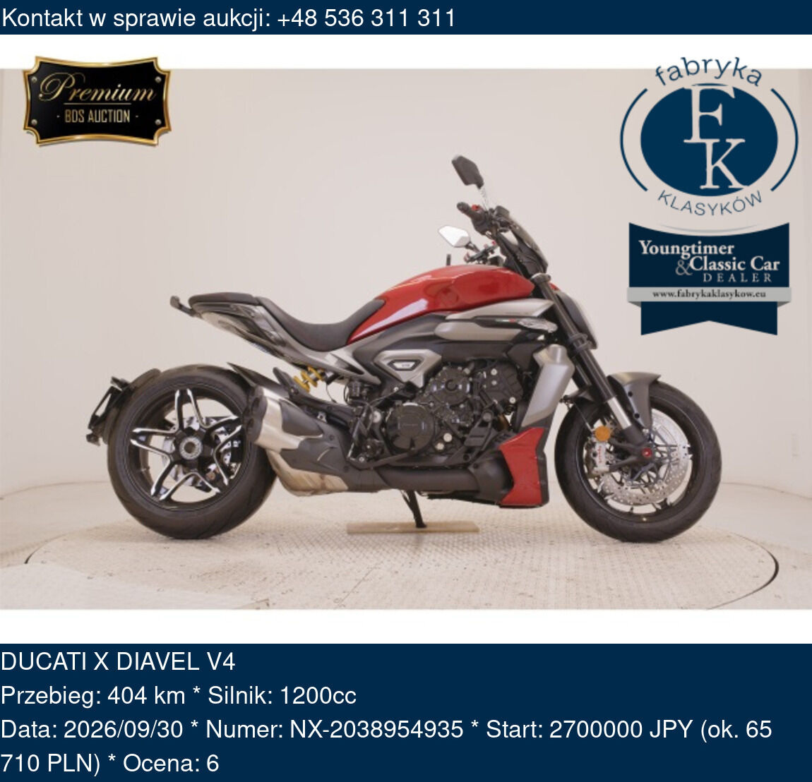 DUCATI X DIAVEL V4 - zdjęcie 2