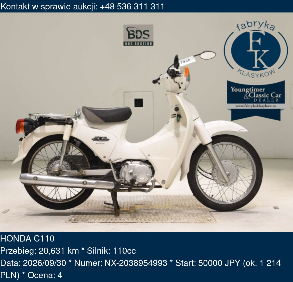 HONDA C110  - zdjęcie 2