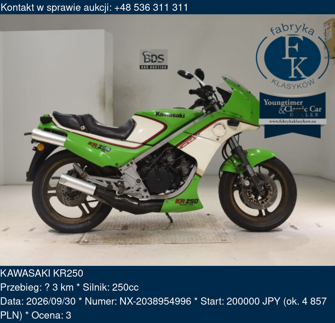 KAWASAKI KR250  - zdjęcie 2
