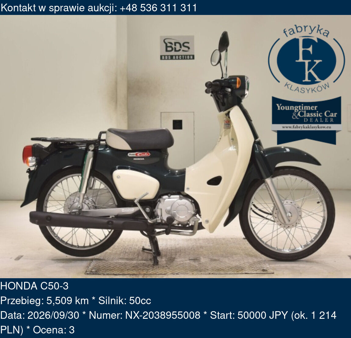 HONDA C50-3 - zdjęcie 2