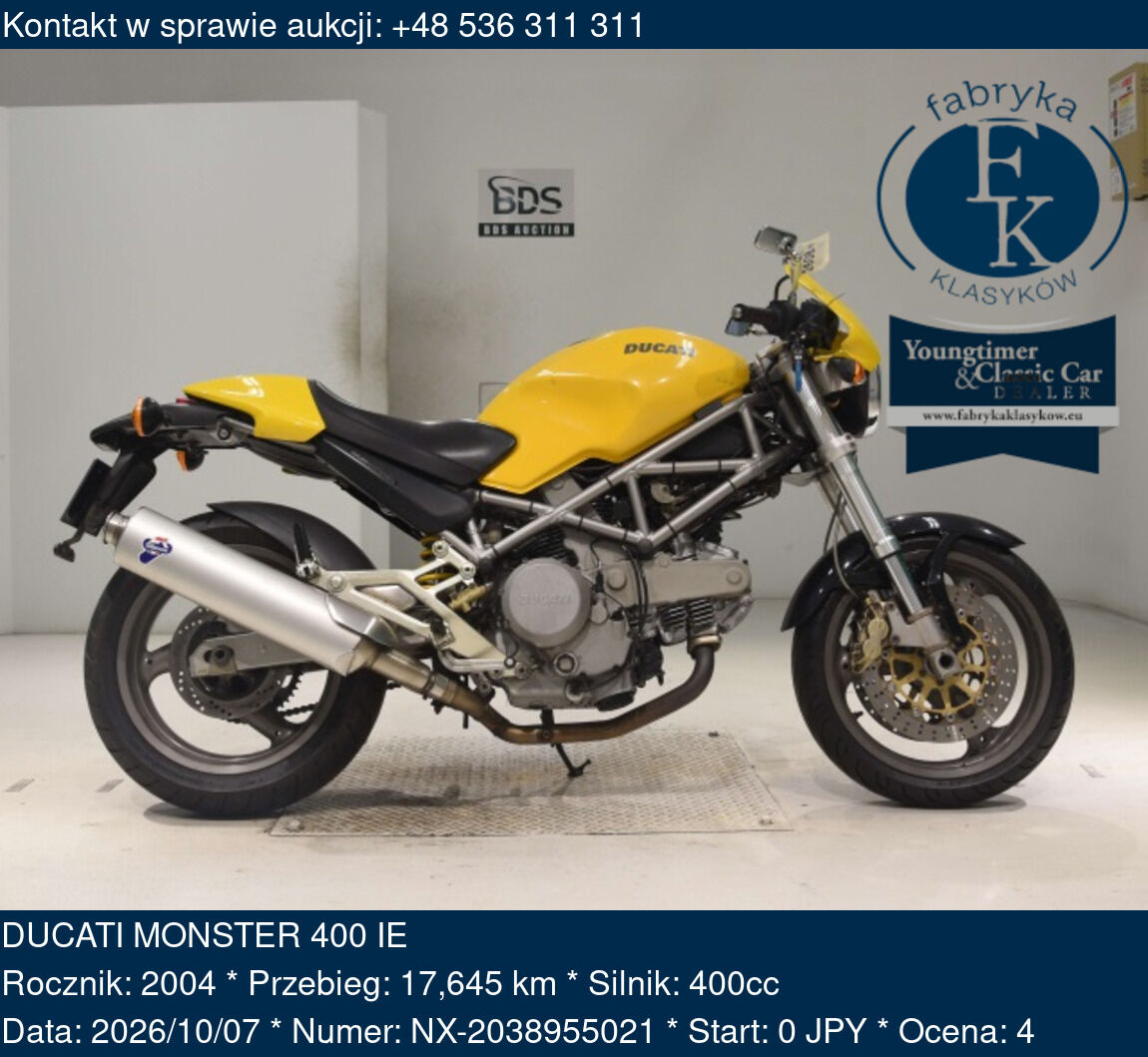 DUCATI MONSTER 400 IE 2004 - zdjęcie 2