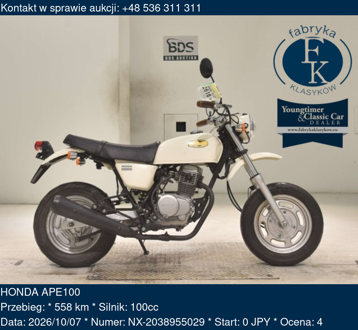 HONDA APE100 - zdjęcie 2