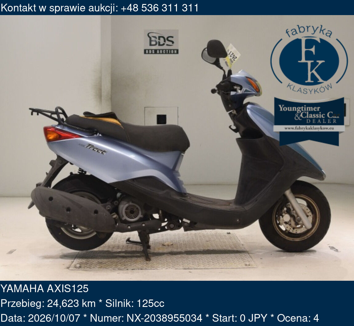 YAMAHA AXIS125  - zdjęcie 2