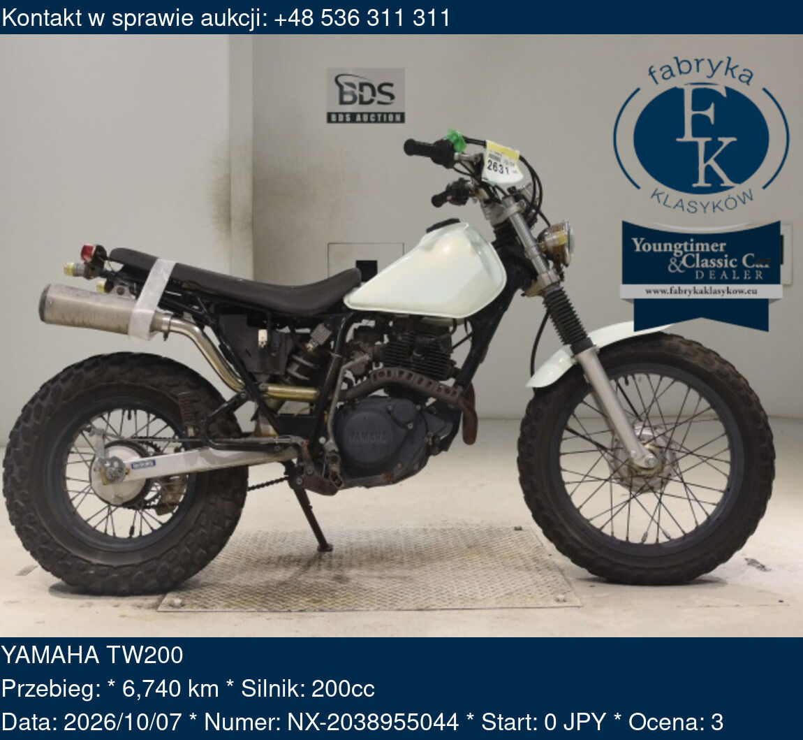 YAMAHA TW200  - zdjęcie 2