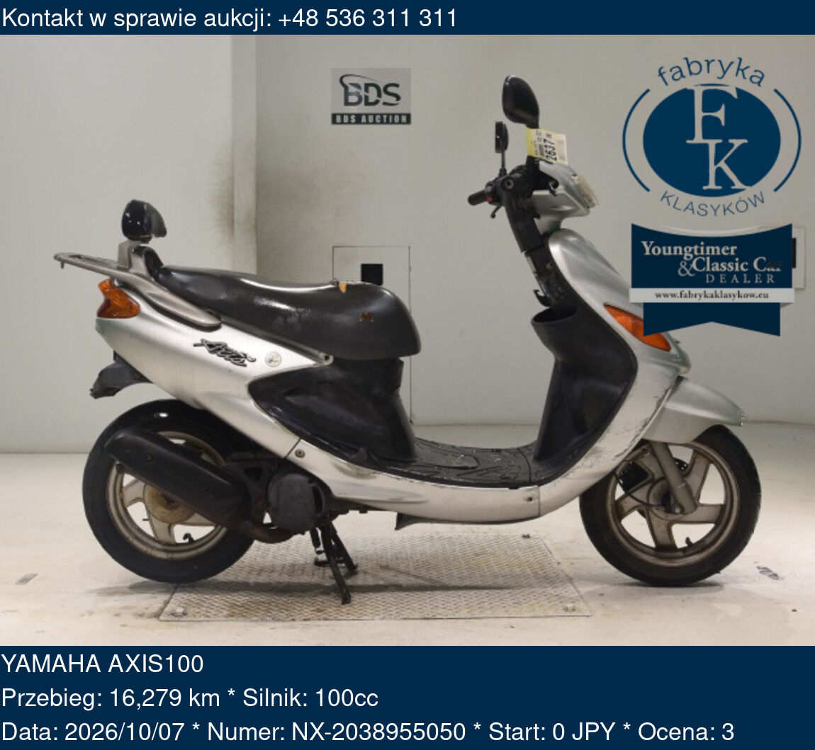 YAMAHA AXIS100 - zdjęcie 2