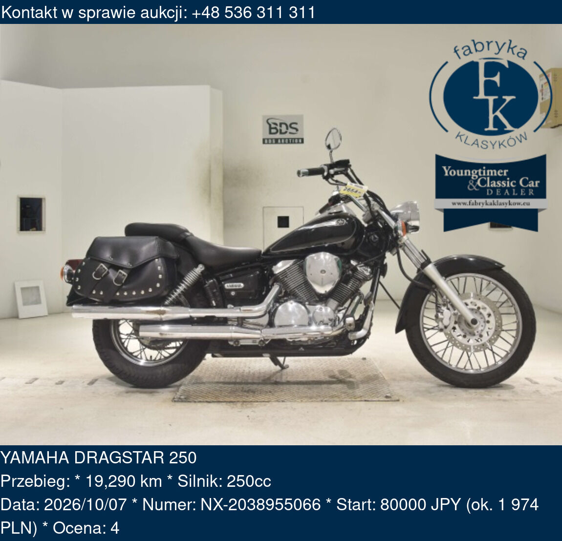 YAMAHA DRAGSTAR 250  - zdjęcie 2