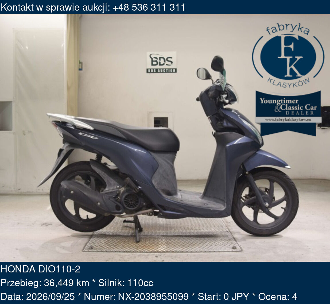 HONDA DIO110-2  - zdjęcie 2