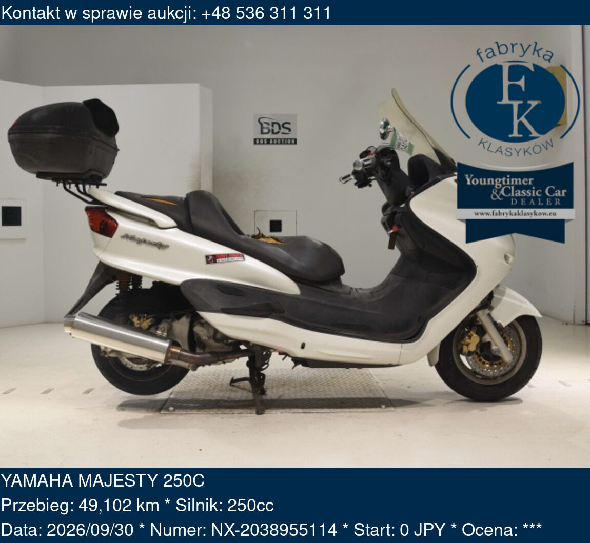 YAMAHA MAJESTY 250C  - zdjęcie 2