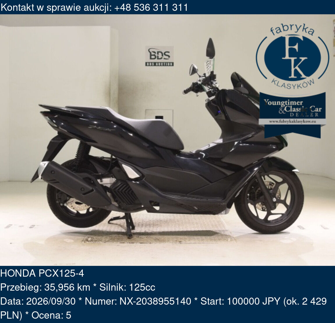 HONDA PCX125-4  - zdjęcie 2