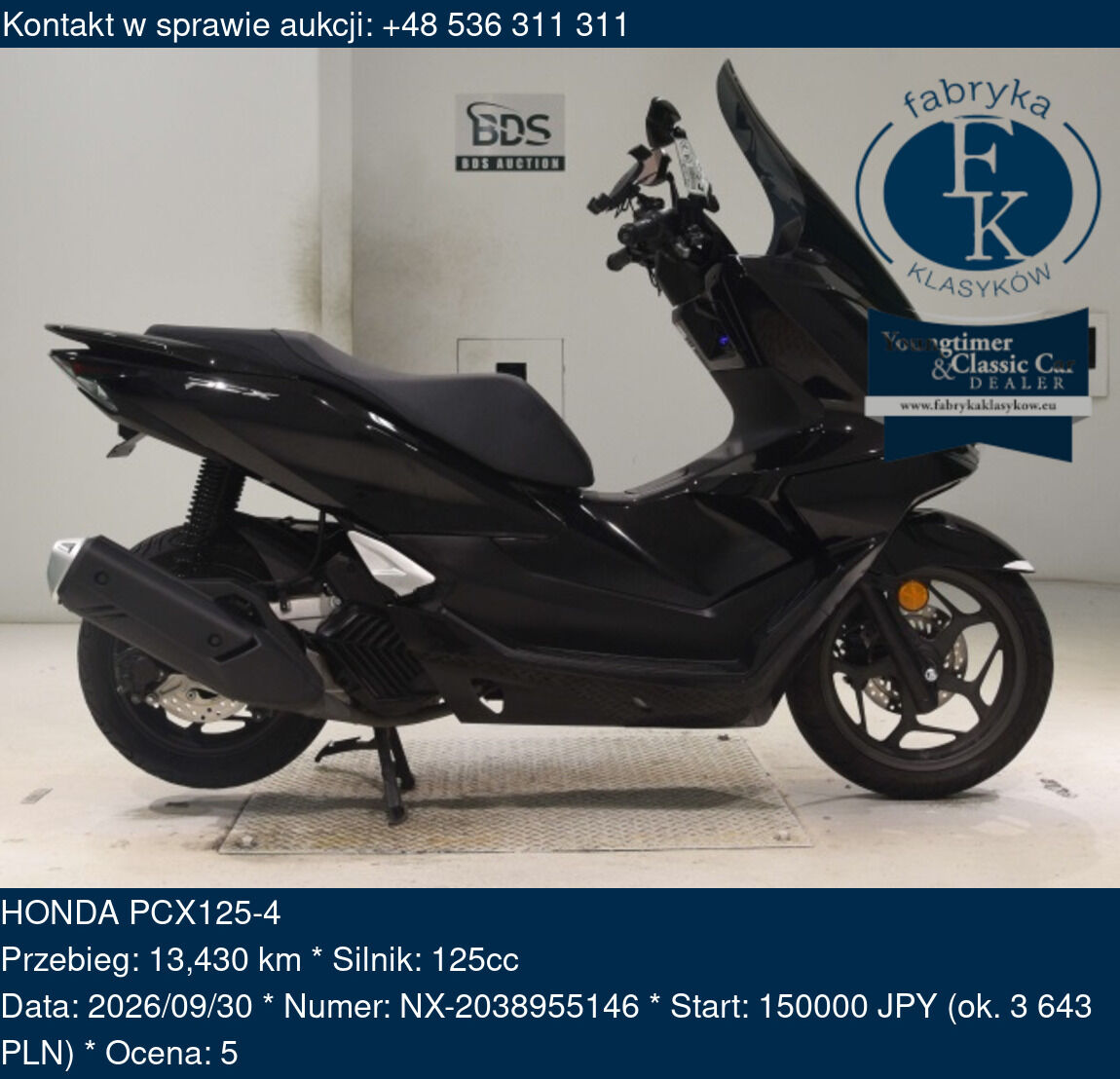 HONDA PCX125-4  - zdjęcie 2