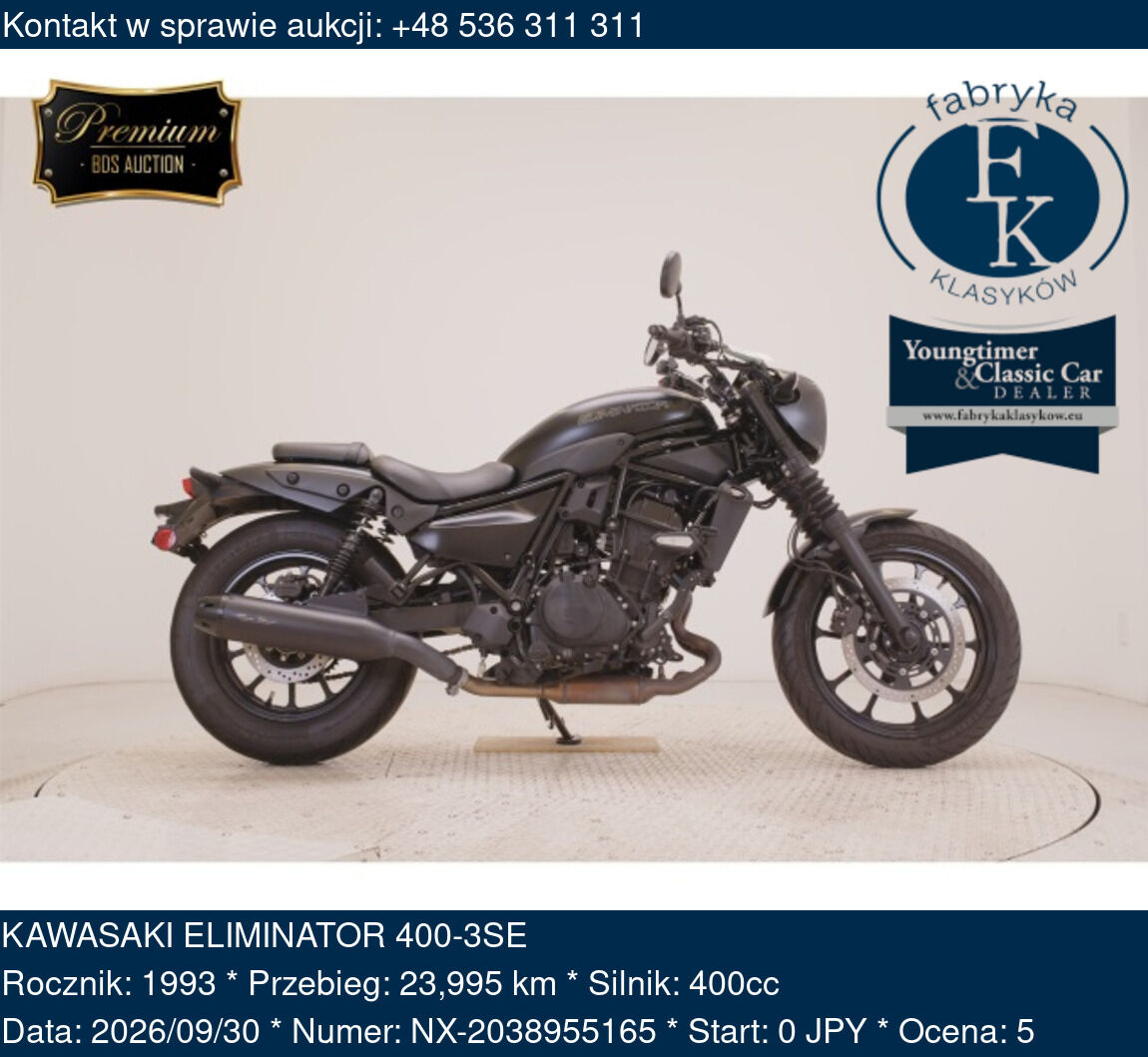 KAWASAKI ELIMINATOR 400-3SE 1993 - zdjęcie 2