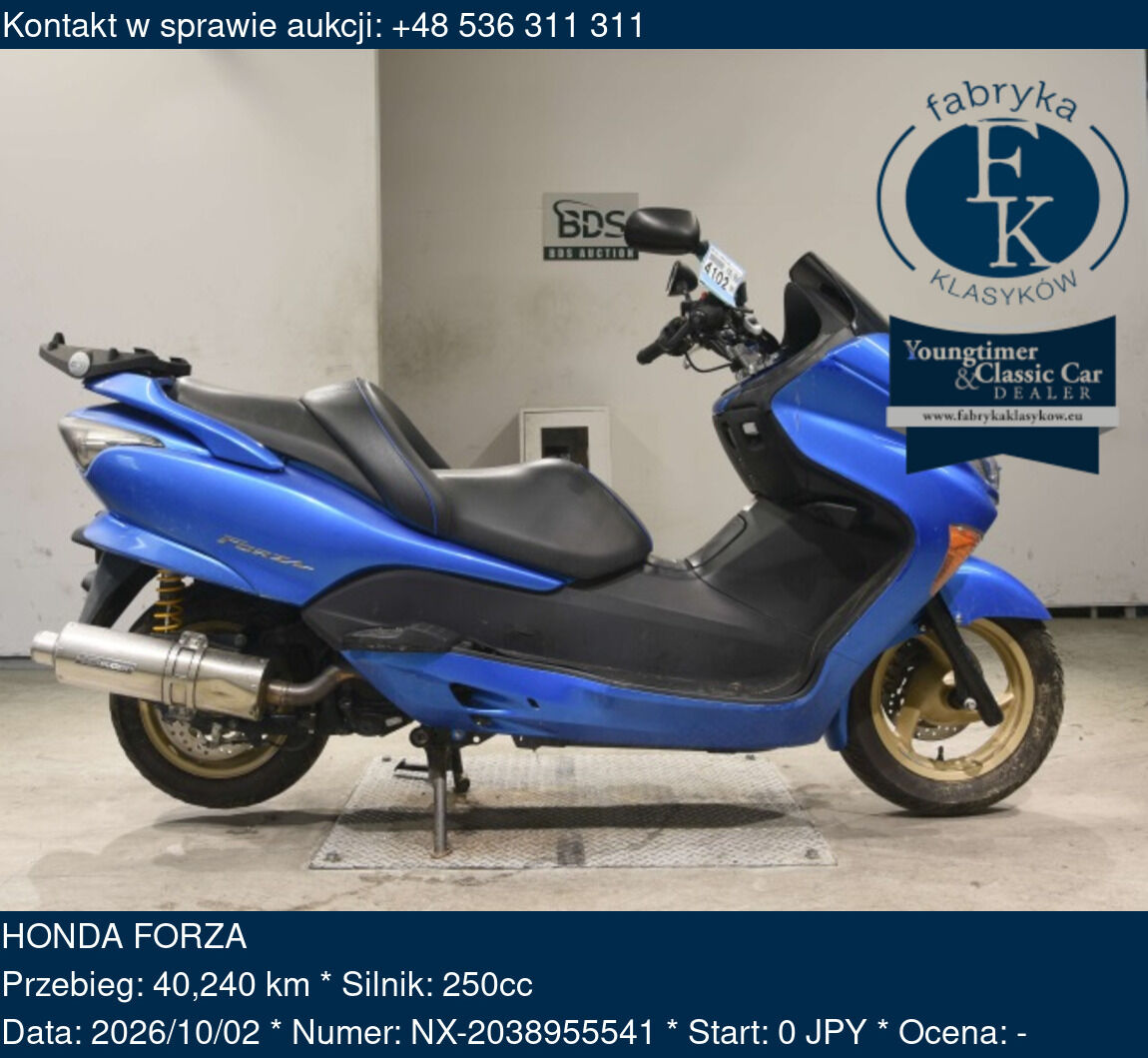 HONDA FORZA  - zdjęcie 2