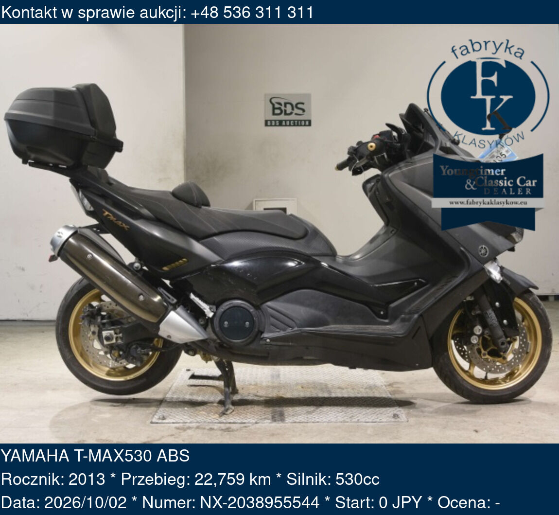 YAMAHA T-MAX530 ABS 2013 - zdjęcie 2