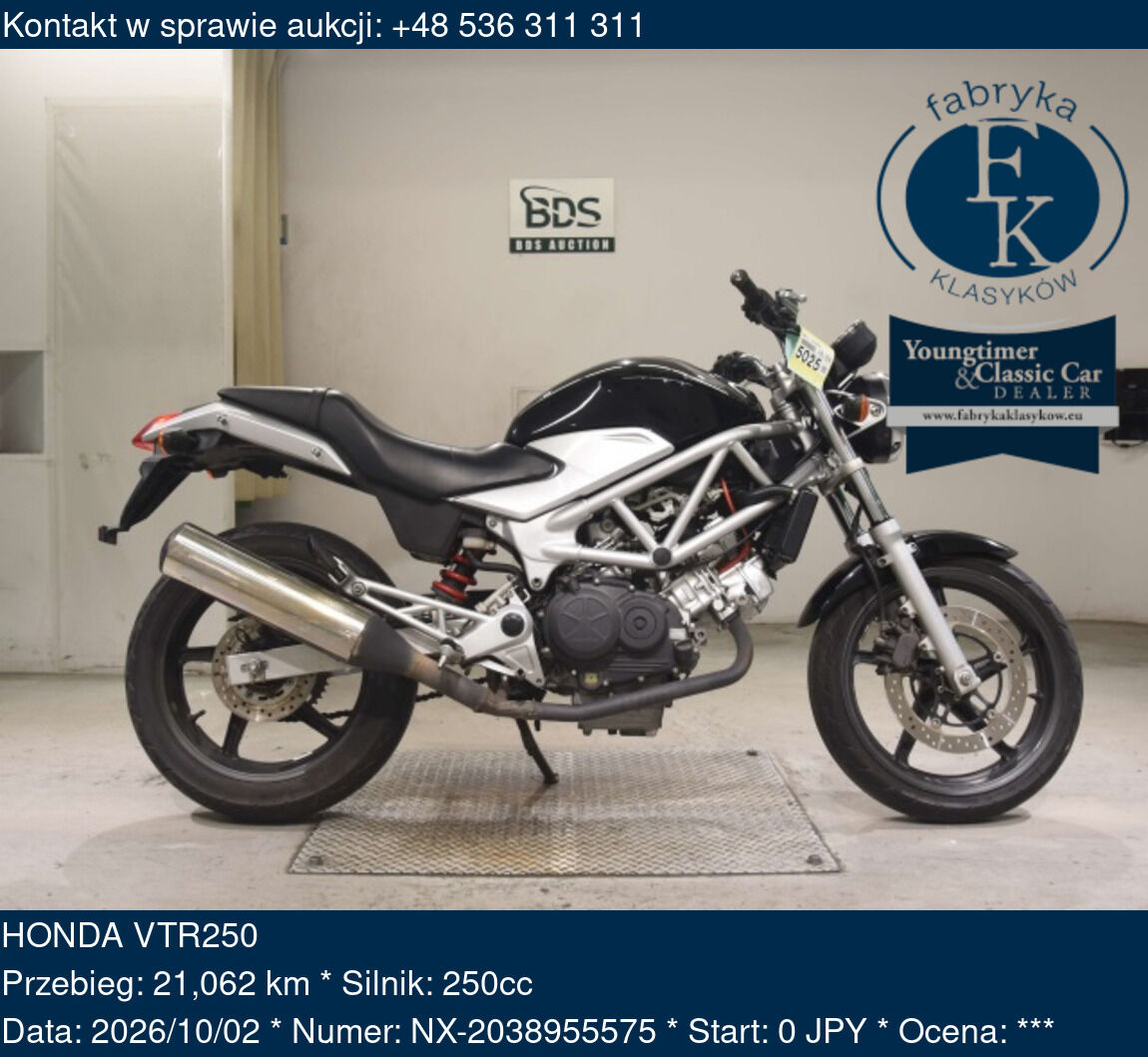 HONDA VTR250  - zdjęcie 2