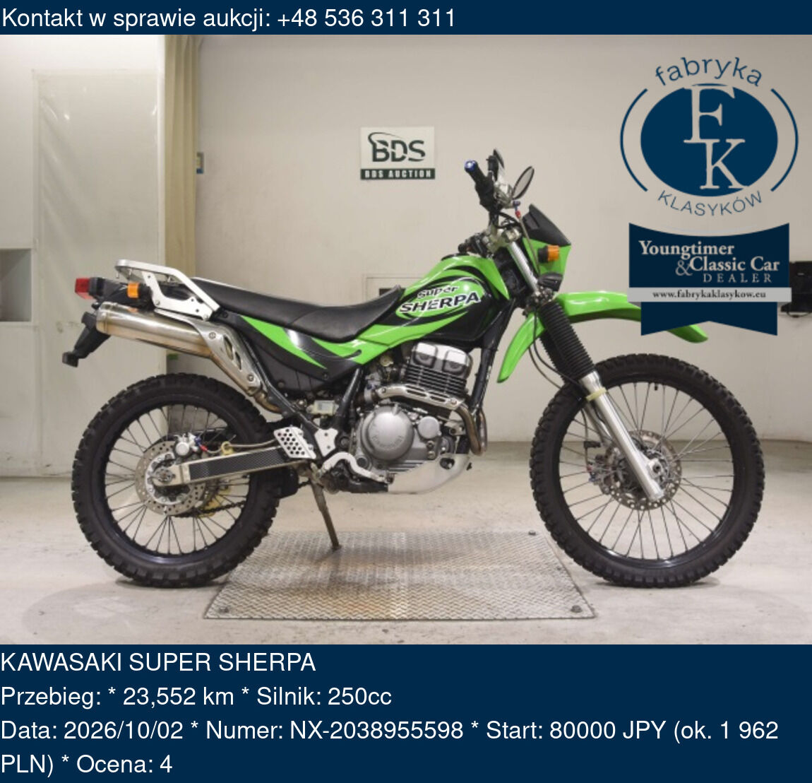 KAWASAKI SUPER SHERPA  - zdjęcie 2