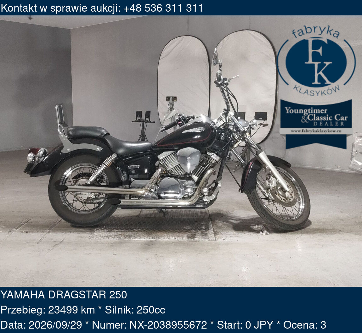 YAMAHA DRAGSTAR 250  - zdjęcie 2